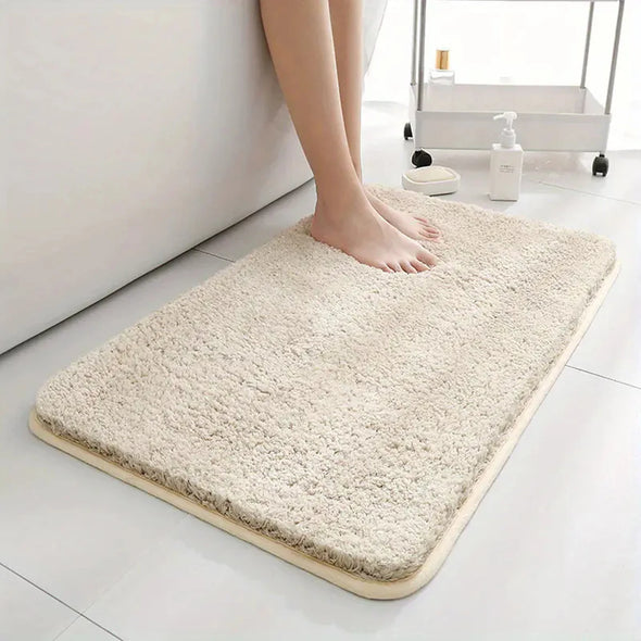 Anti-slip bathroom floor mat