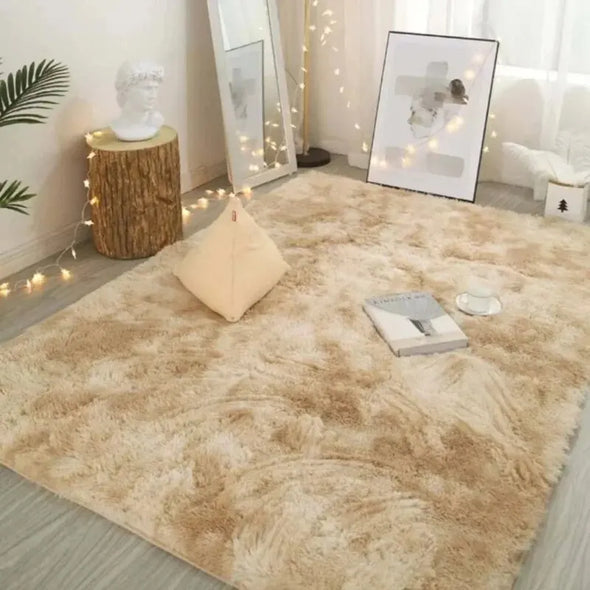 Silk Wool Rug Bedroom Carpet