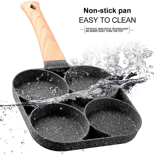 Egg Frying Pan Nonstick Pancake 4-Cups