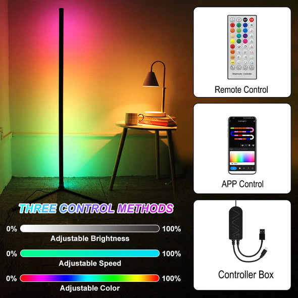 Modern Mood Lighting Alexa Stand Lights