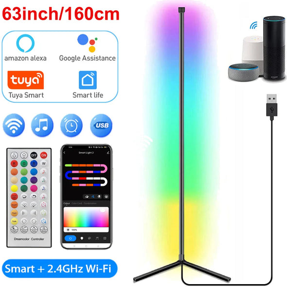 Modern Mood Lighting Alexa Stand Lights