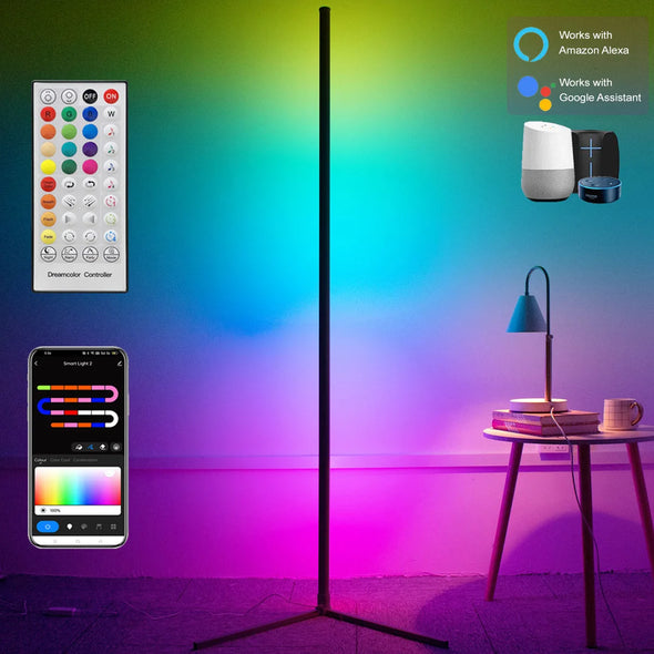 Modern Mood Lighting Alexa Stand Lights