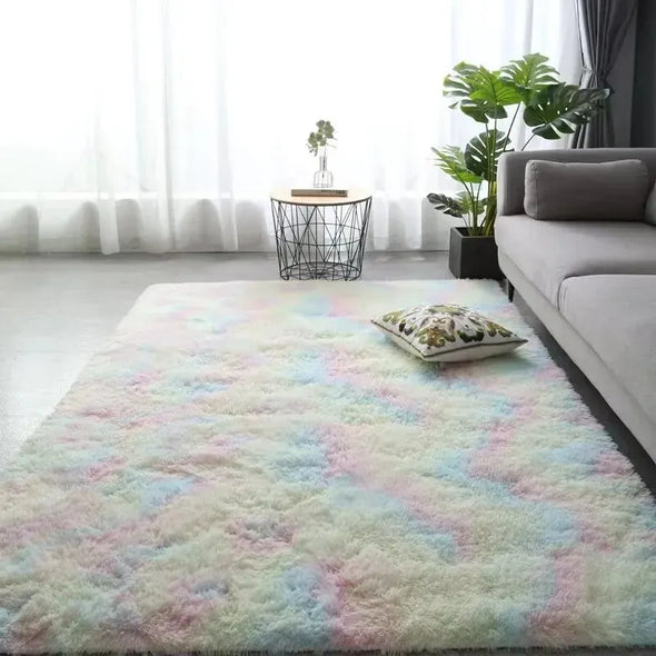 Silk Wool Rug Bedroom Carpet